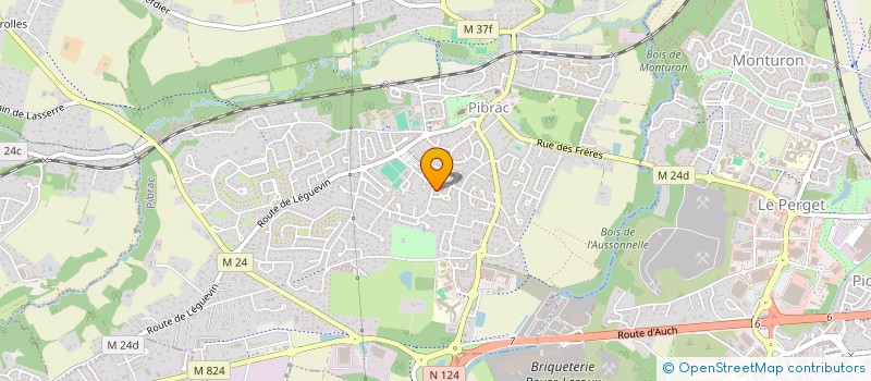 localisation de l'entreprise SAP VITRAND  PIBRAC