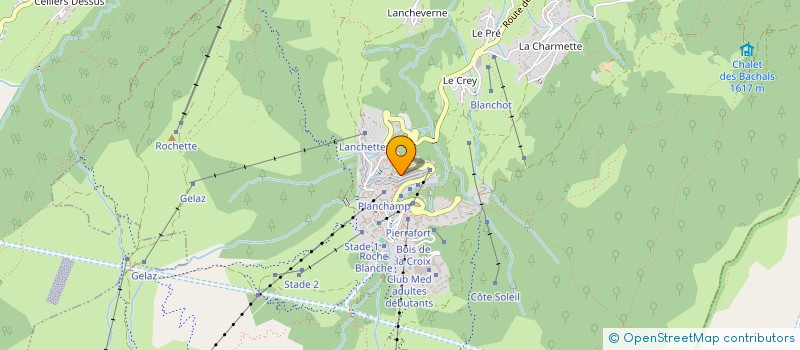 localisation de l'entreprise SAPAIN à LES AVANCHERS-VALMOREL