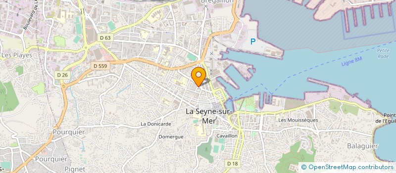 localisation de l'entreprise SAPAJOU PRODUCTION à LA SEYNE-SUR-MER