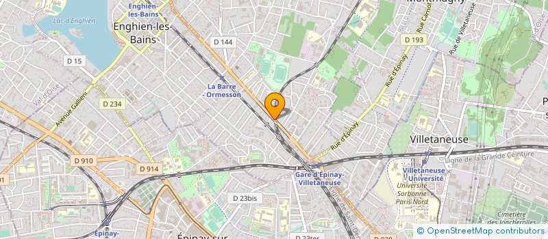 localisation de l'entreprise SAPAKTEMAS  DEUIL LA BARRE