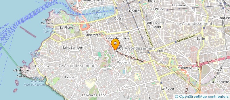 localisation de l'entreprise SAPALU à MARSEILLE