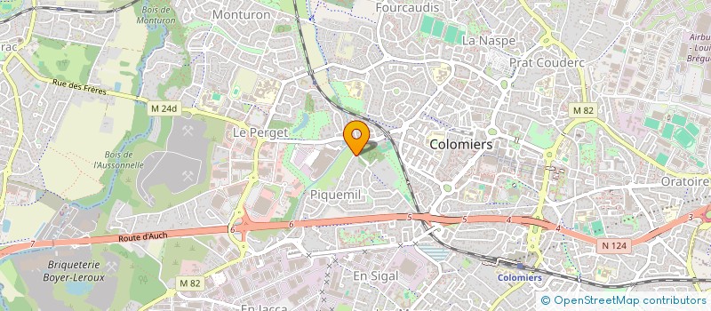 localisation de l'entreprise SAPANA à COLOMIERS
