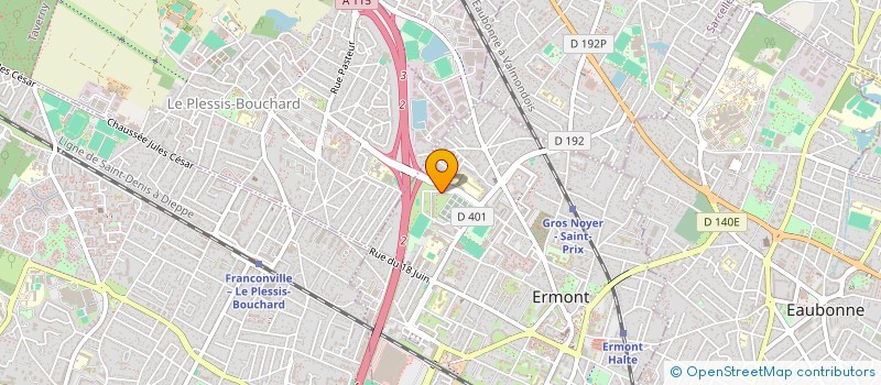 localisation de l'entreprise SAPAPAYA STUDIO  ERMONT