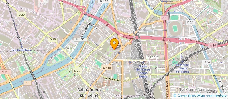 localisation de l'entreprise SAPAR CONSEIL à SAINT-DENIS