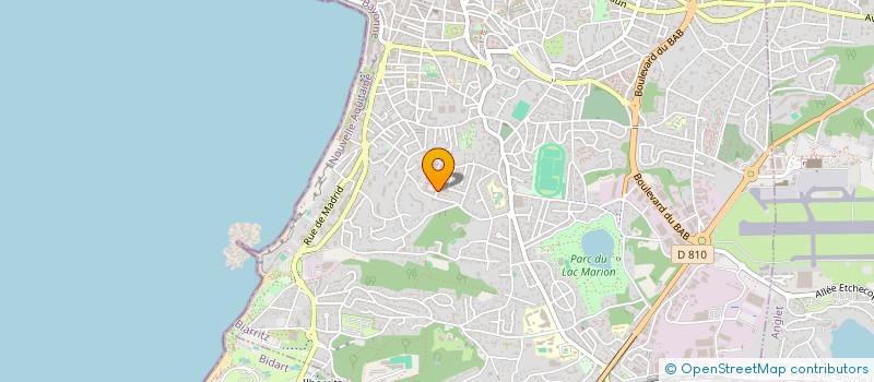 localisation de l'entreprise SAPAR-GROUPE à BIARRITZ