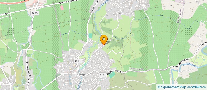 localisation de l'entreprise SAPASSY  PALAU-DEL-VIDRE