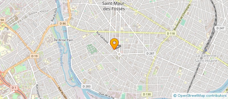 localisation de l'entreprise SAPAUDIA PARTNERS à SAINT-MAUR-DES-FOSSES