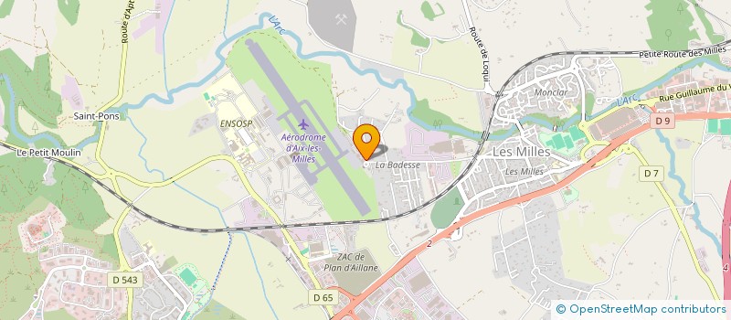 localisation de l'entreprise SAPAVA à AIX-EN-PROVENCE