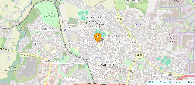 localisation de l'entreprise SAPAVILLAGE à COLOMIERS