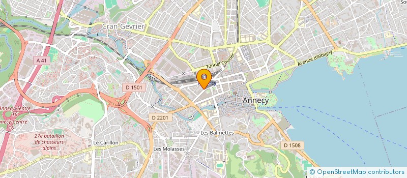 localisation de l'entreprise SAPCY à ANNECY