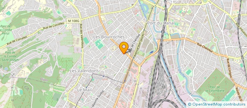 localisation de l'entreprise SAPDEP  DIJON