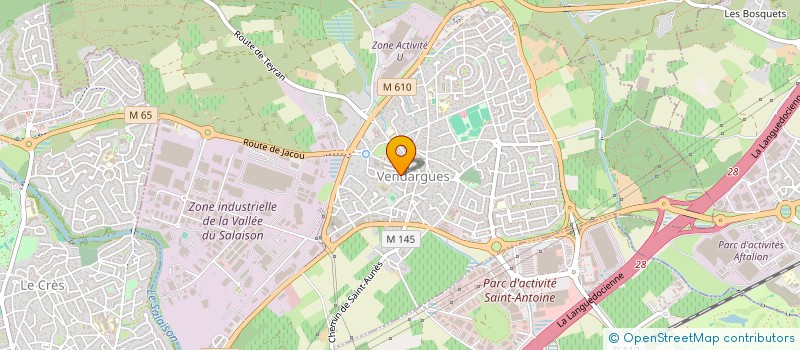 localisation de l'entreprise SAPE à VENDARGUES