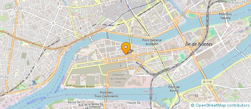 localisation de l'entreprise SAPE CONNECTEE à NANTES