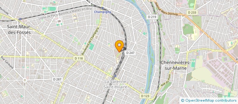 localisation de l'entreprise SAPEA à SAINT-MAUR-DES-FOSSES