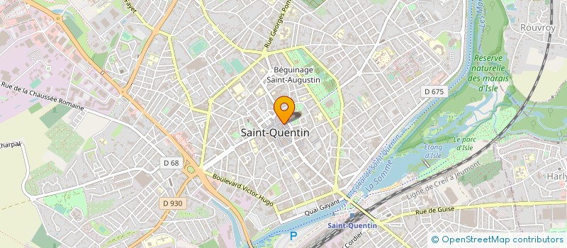 localisation de l'entreprise SAPEC à SAINT-QUENTIN