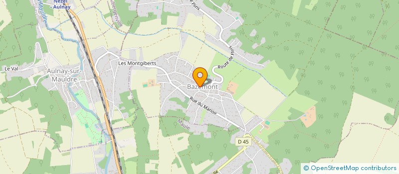 localisation de l'entreprise SAPEFA à BAZEMONT