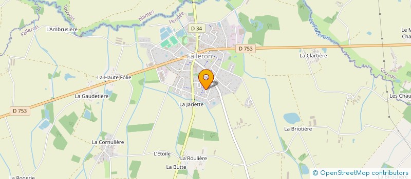 localisation de l'entreprise SAPEG MAINTENANCE à FALLERON