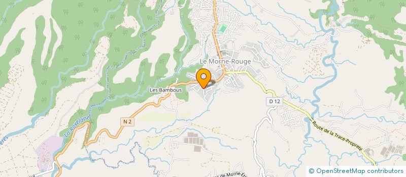 localisation de l'entreprise SAPEINBAT à MORNE ROUGE