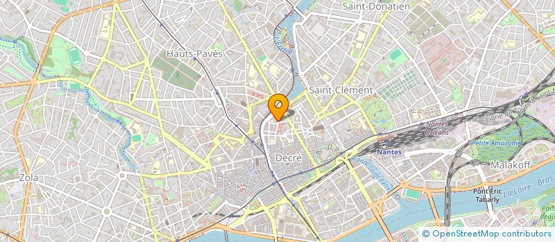 localisation de l'entreprise SAPELYS à NANTES