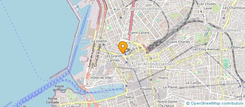 localisation de l'entreprise SAPEM EXPORT à MARSEILLE