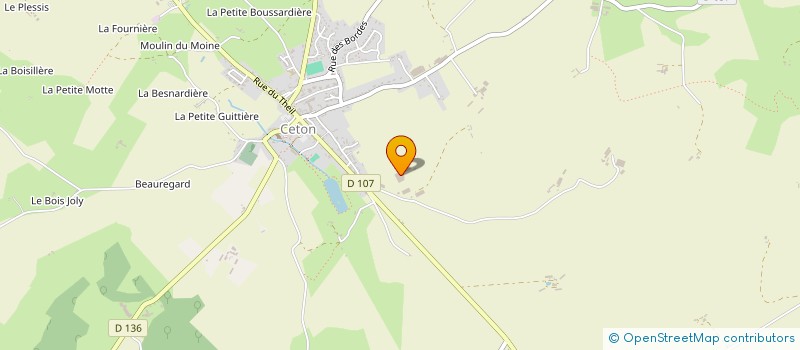 localisation de l'entreprise SAPENJO à VAL-AU-PERCHE