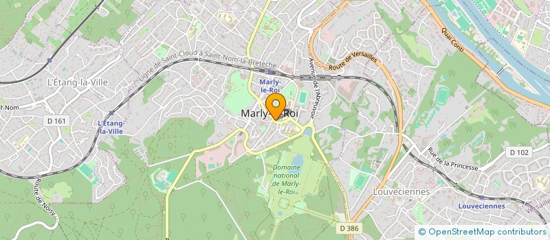 localisation de l'entreprise SAPER  MARLY-LE-ROI