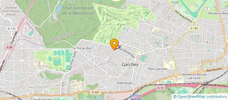 localisation de l'entreprise SAPERE AUDE CONSULTING  VAUCRESSON