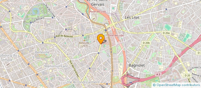 localisation de l'entreprise SAPERLIPEPETTES  PARIS