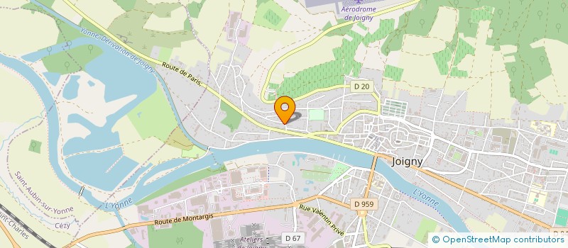 localisation de l'entreprise SAPERLIPOPETTE  JOIGNY