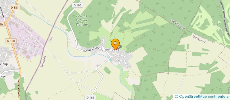 localisation de l'entreprise SAPERLIPOPETTE  CHAMBORS