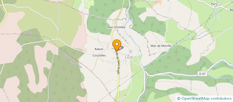 localisation de l'entreprise SAPERLIPOPETTE !  LOZE