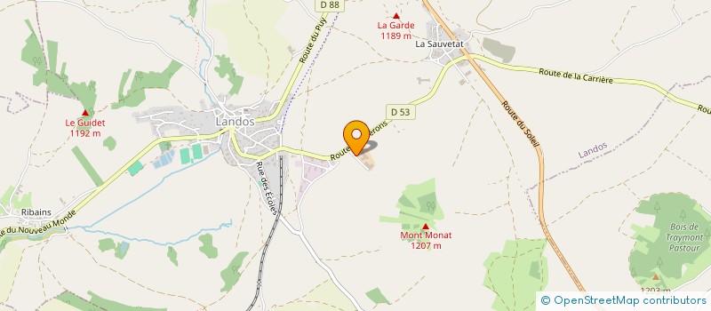 localisation de l'entreprise SAPEURS ENERGIES  LANDOS