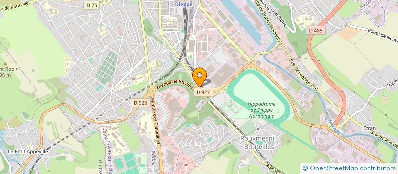 localisation de l'entreprise SAPEURS POMPIERS 76 MULTISPORTS à ROUEN