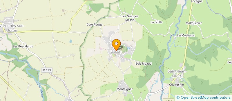 localisation de l'entreprise SAPEURS POMPIERS SAUXILLANGES à SAUXILLANGES