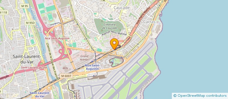 localisation de l'entreprise SAPEV à NICE