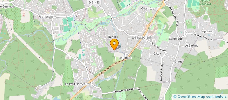 localisation de l'entreprise SAPHALATA  GRADIGNAN