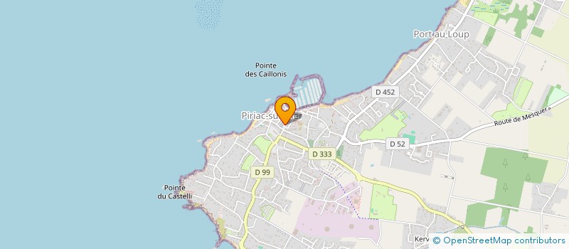 localisation de l'entreprise SAPHIL à PIRIAC-SUR-MER