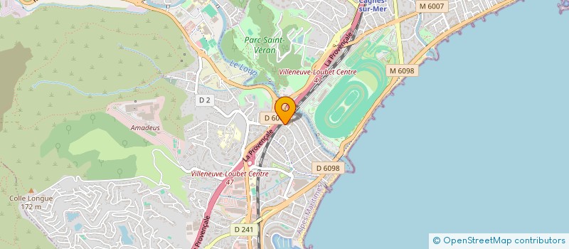 localisation de l'entreprise SAPHIR à VILLENEUVE-LOUBET