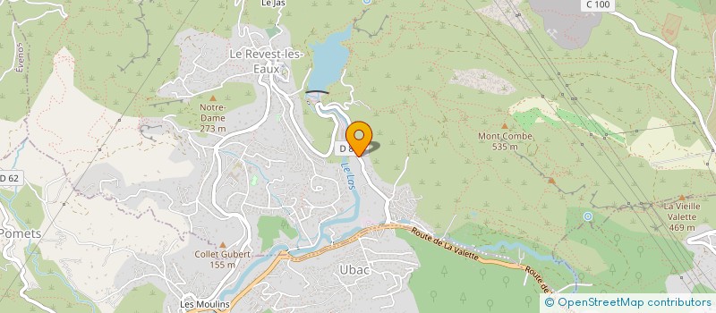 localisation de l'entreprise SAPHIR  LE REVEST-LES-EAUX