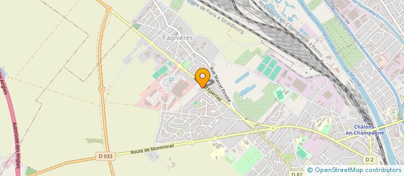 localisation de l'entreprise SAPHIR  SOMMESOUS