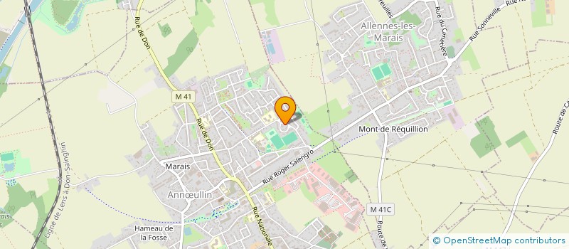 localisation de l'entreprise SAPHIR  ANNULLIN