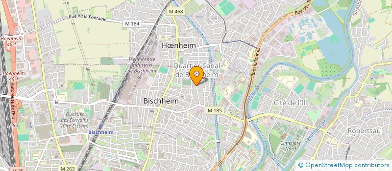 localisation de l'entreprise SAPHIR à BISCHHEIM