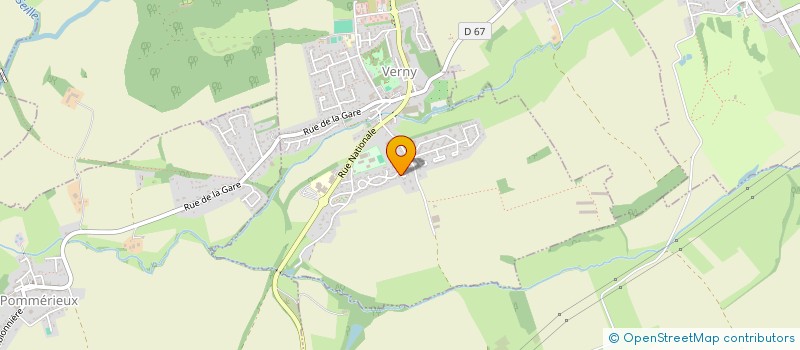 localisation de l'entreprise SAPHIR  VERNY