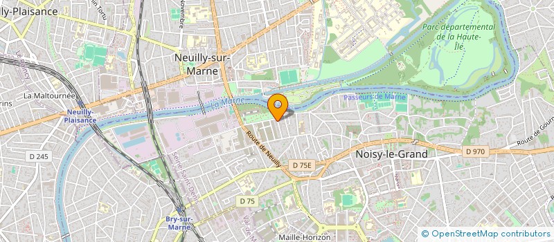 localisation de l'entreprise SAPHIR à NOISY-LE-GRAND