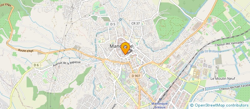localisation de l'entreprise SAPHIR à MANOSQUE