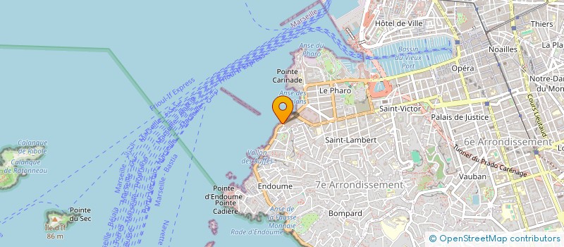 localisation de l'entreprise SAPHIR à MARSEILLE