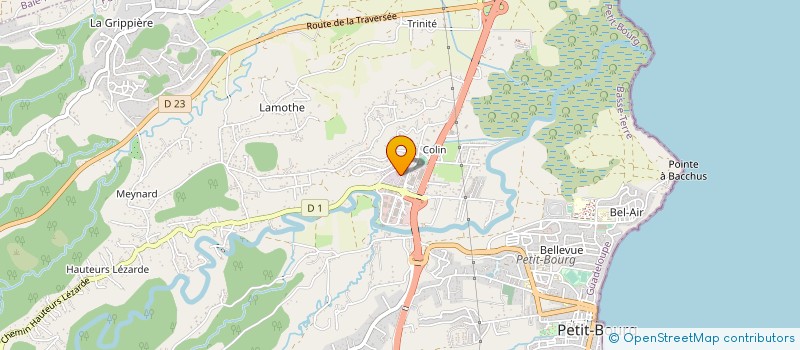localisation de l'entreprise SAPHIR à PETIT-BOURG