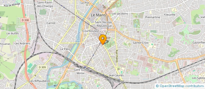 localisation de l'entreprise SAPHIR à LE MANS