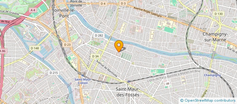 localisation de l'entreprise SAPHIR à SAINT-MAUR-DES-FOSSES