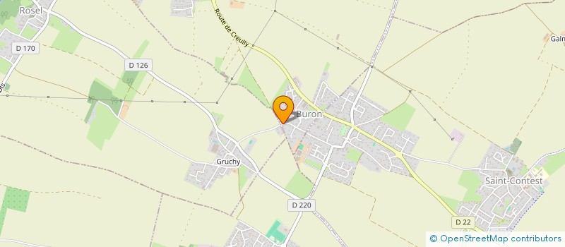 localisation de l'entreprise SAPHIR  CAIRON